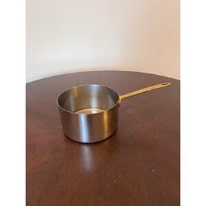 VTG Paul Revere Brass Handle Stainless Steel 1801 Sauce Pan Stock Pot